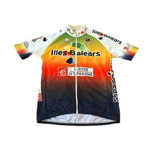 Nalini Opera Cycling Bike Jersey Medium Balears Caisse d’Epargne Made in Italy